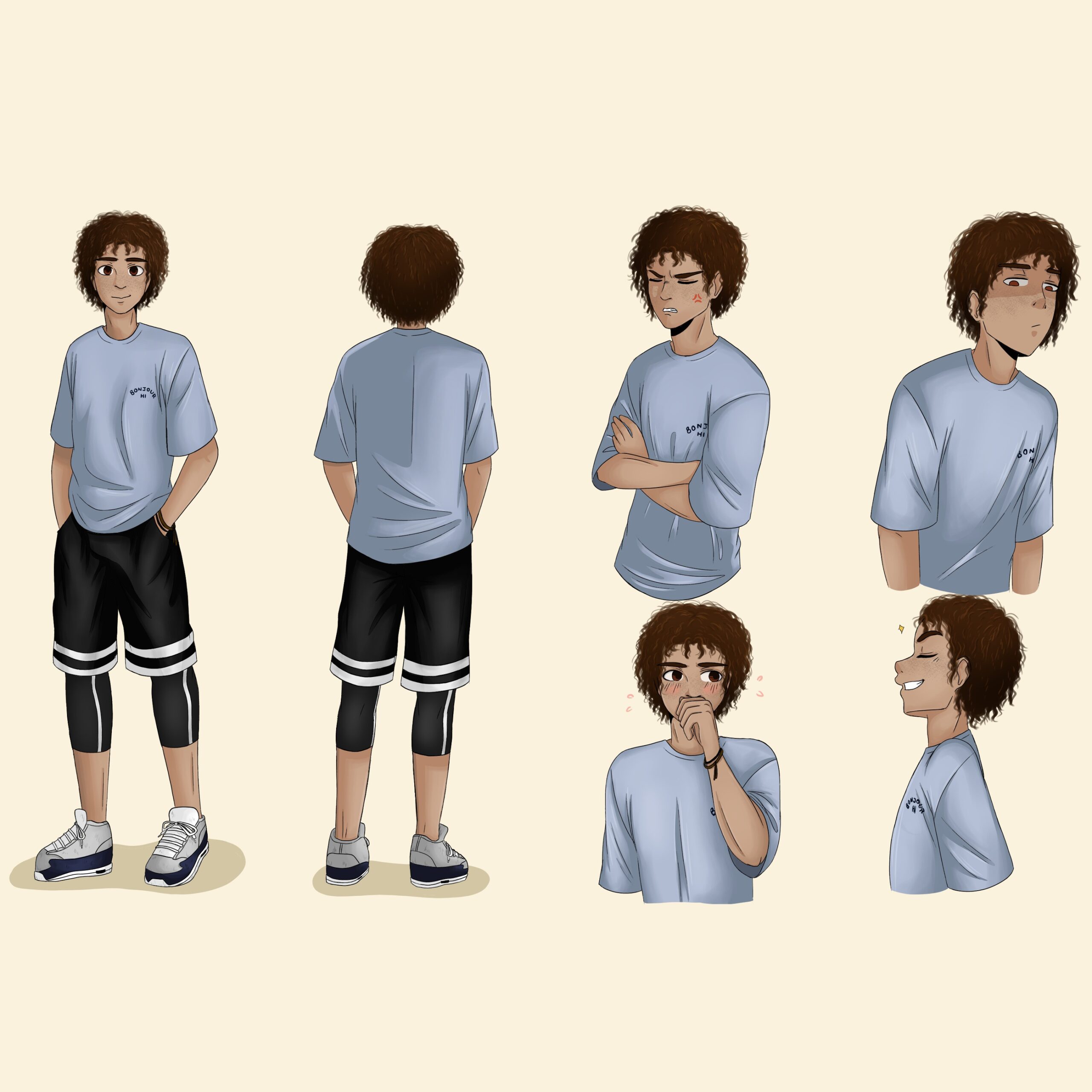 Design of my character Josiah