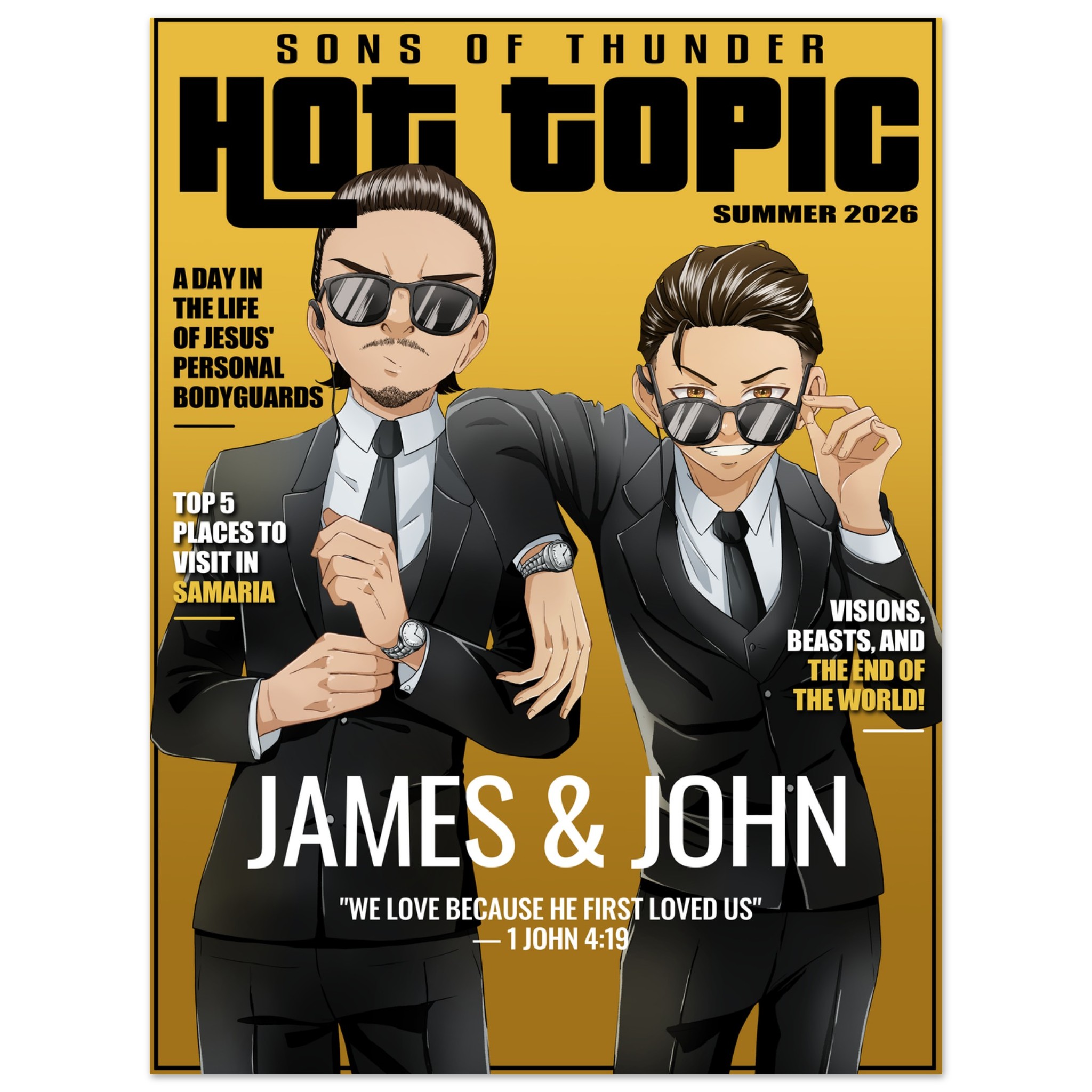 Issue #3: James and John